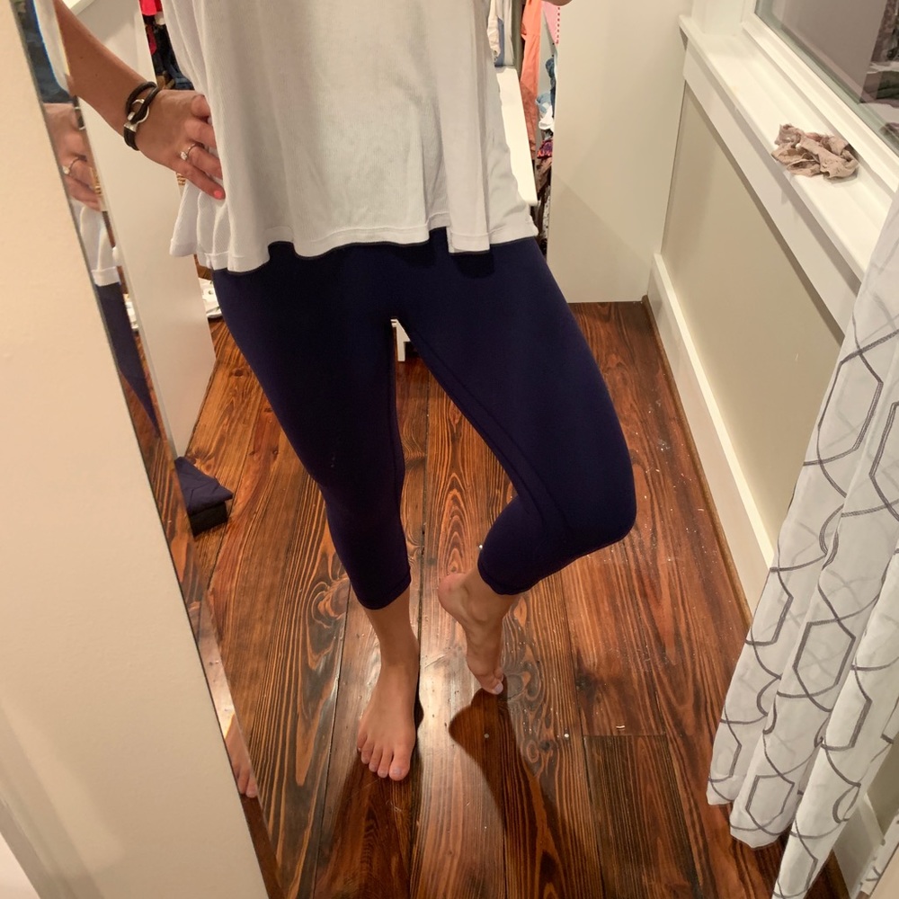 Navy lululemon align leggings - Picture 4 of 4